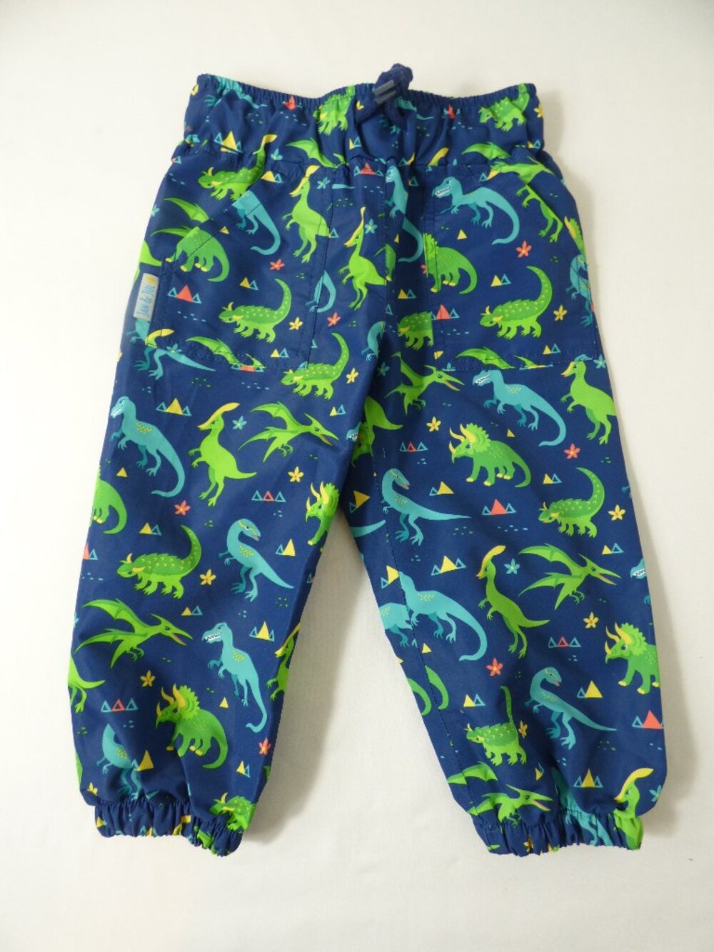 Jan & Jul Dinosaur Rain Pants, Size 12 Months (1T)